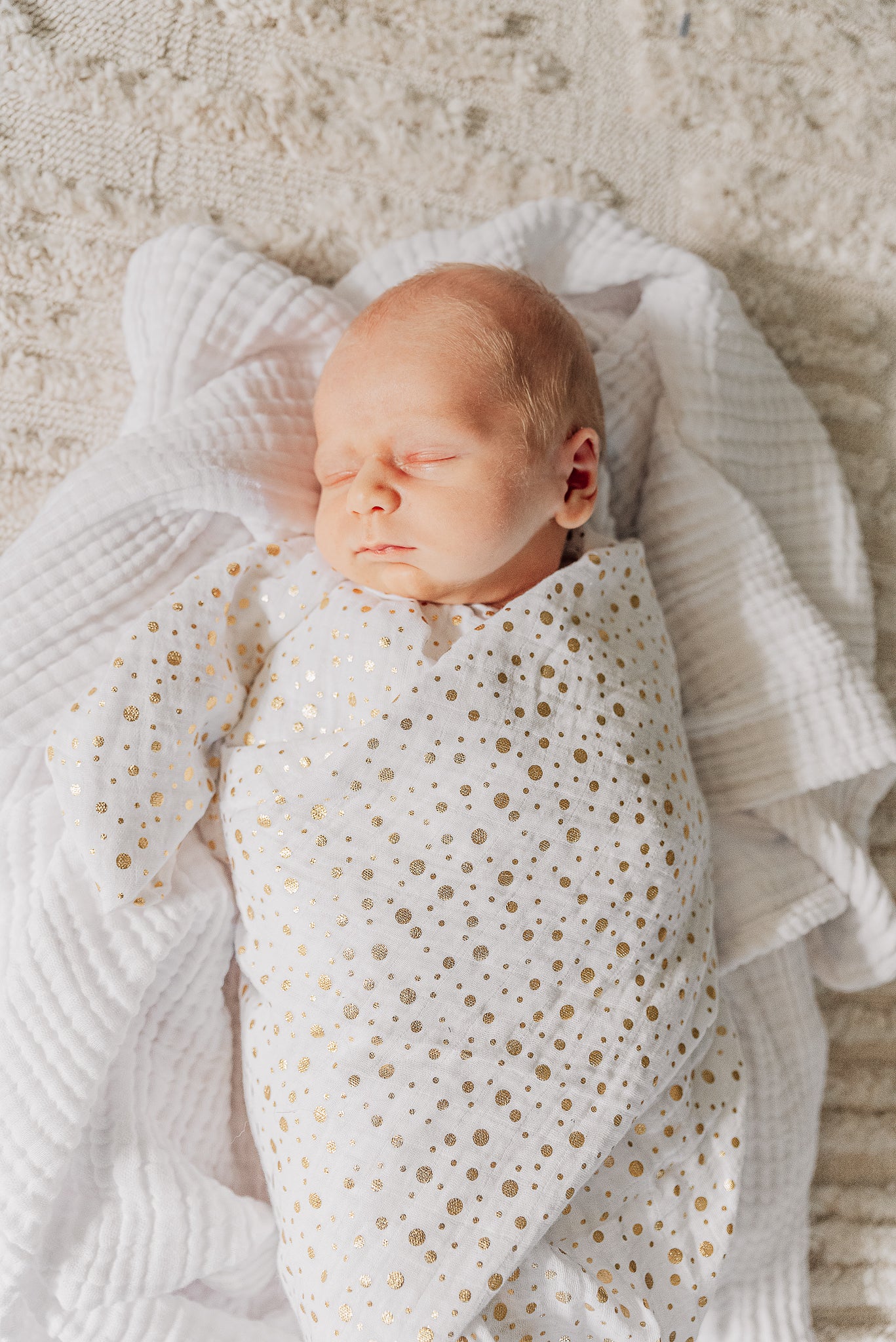 Soft Baby/Toddler 2-Layer Cotton Muslin Blankets - Available in 2 Colors