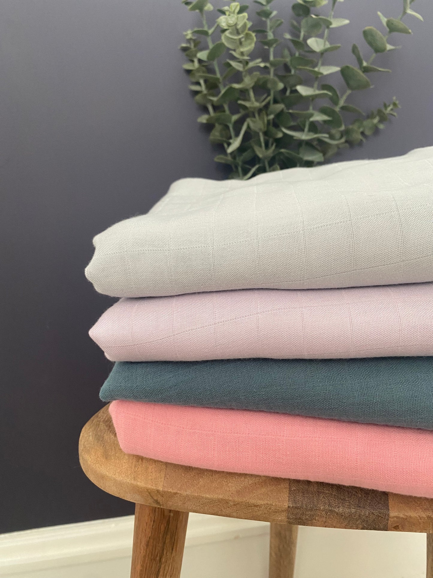 Cozy Child 2-Layer Bamboo Muslin Blankets - Available in 2 Delightful Colors