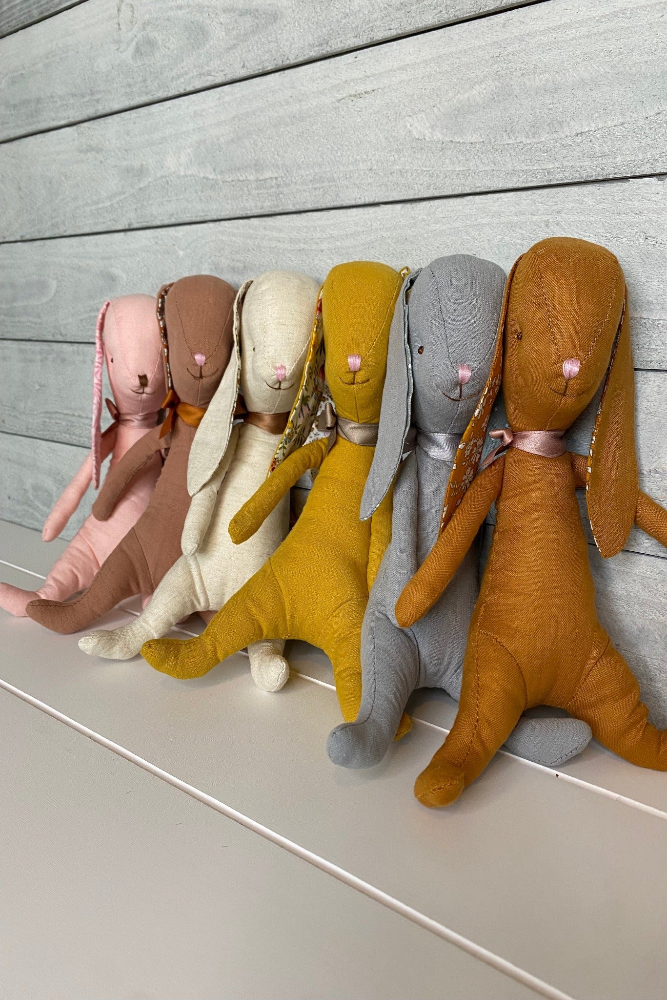 Cute Bunny Plush Animal Toys - Available in 6 Adorable Colors